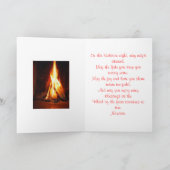 De Koning van de hulst Feestdagen Kaart (Binnen)