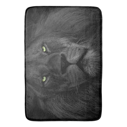 De koning van de jungle badmat (Voorkant Verticaal)