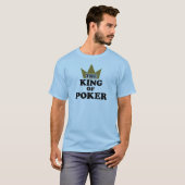 De koning van de poker t-shirt (Voorkant volledig)