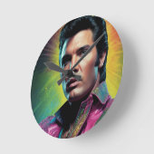 De koning van de Pop kunst Ronde Klok (Hoek)