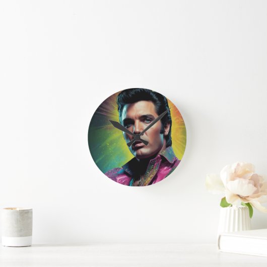 De koning van de Pop kunst Ronde Klok (Huis)