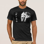 De koning van de Pop met dubbele zweren Kunst Lion T-shirt (Voorkant)