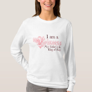 De Koning van de prinses van lang het sleevet - T-shirt
