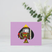 De koning van de schoppen briefkaart (Staand voorkant)