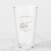 "De koning van de strijd" M109A3 155mm SP Howitzer Glas (Achterkant)