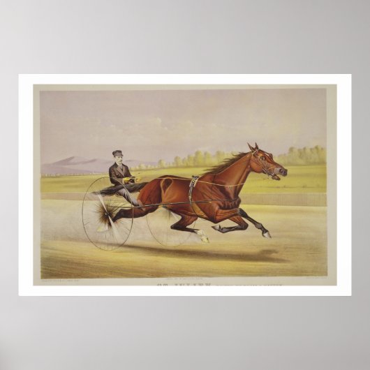 De koning van de Turf, 'St. Julien', Driven by Orr Poster (Voorkant)