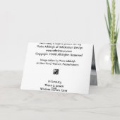 De Koning van de zwaan Kaart (Achterkant)