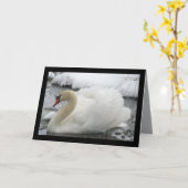 De Koning van de zwaan Kaart (Gele Bloem)