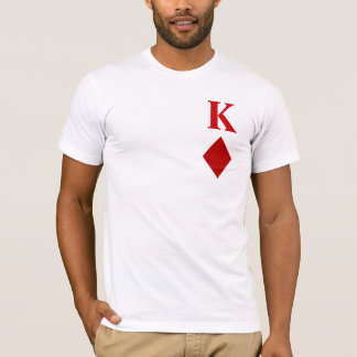 de koning van diamanten t-shirt