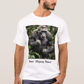 "De koning van het bos" T-shirt (Voorkant)