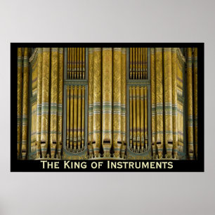 De koning van het poster van de Instrumenten - Bir
