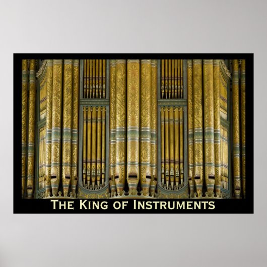 De koning van het poster van de Instrumenten - Bir (Voorkant)