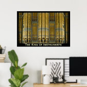 De koning van het poster van de Instrumenten - Bir (Thuiskantoor)