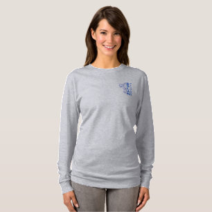 De koning van Oerwoud   Lange hoes voor vrouwen T-shirt