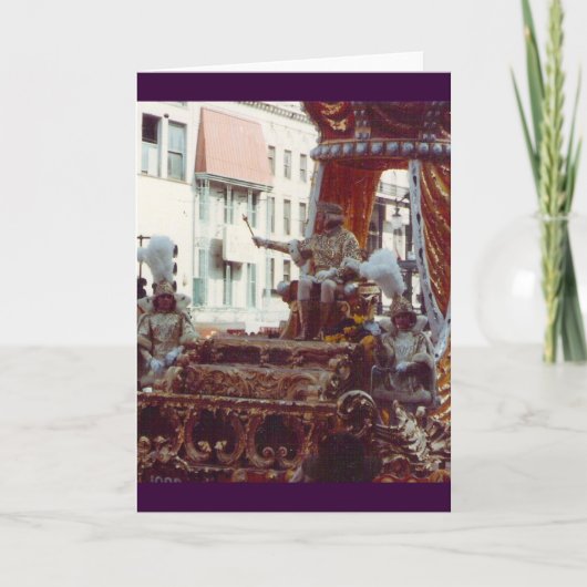 De Koning van Rex van Mardi Gras 1983 Kaart (Voorkant)