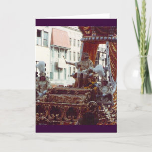 De Koning van Rex van Mardi Gras 1983 Kaart