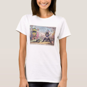 De koning van Rome, 1814 - cartoon die Napoleon to T-shirt