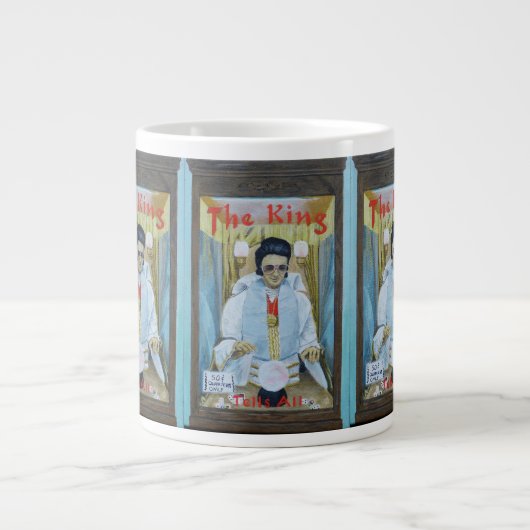 De Koning Vertelt Alles Grote Koffiekop (Voorkant)