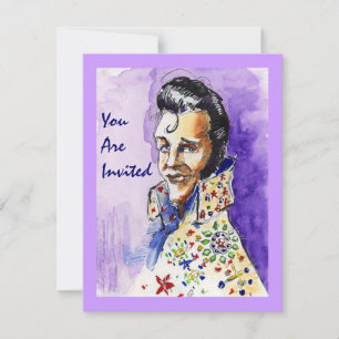 DE KONING VERZOEKT DE FUN KARAOKE PARTIJ ~ INVITAT KAART