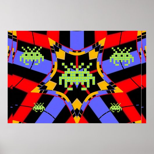 De koning zal je nu binnenvallen! poster (Voorkant)