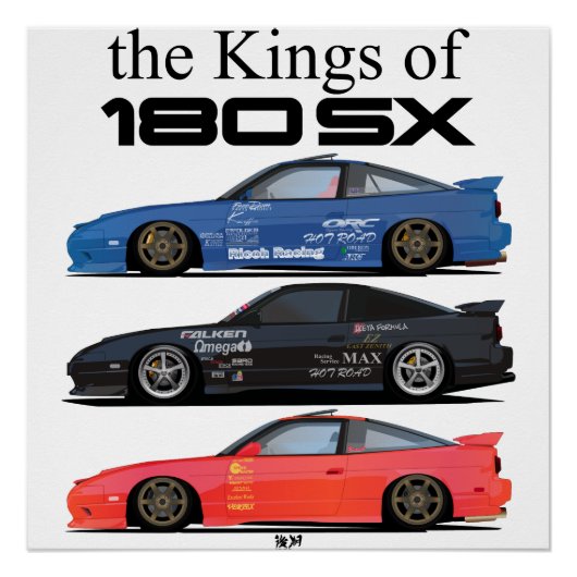 de Koningen van 180SX Perfect Poster (Voorkant)