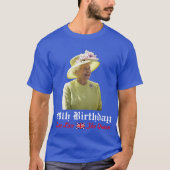 De koningin 90th Birthday Shirten T-shirt (Voorkant)