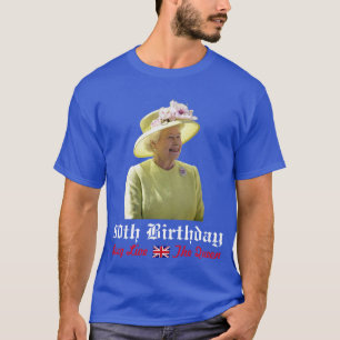De koningin 90th Birthday Shirten T-shirt