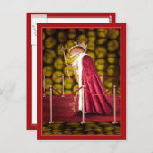 De koningin briefkaart (Voorkant / Achterkant)