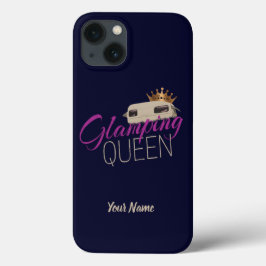 De Koningin Camping met  caravans Case-Mate iPhone Case