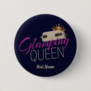 De Koningin Camping met  caravans Ronde Button 5,7 Cm
