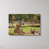 De koningin canvas afdruk (Voorkant)