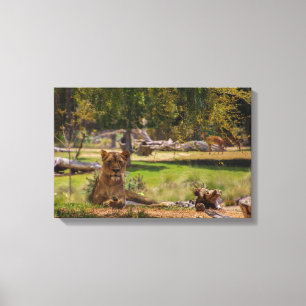 De koningin canvas afdruk