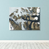 De koningin der Elizabeth Eilanden Canvas Afdruk (Insitu (Houten vloer))