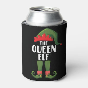 De Koningin Elf Bijpassende Familie Kerst Vrouwen Blikjeskoeler