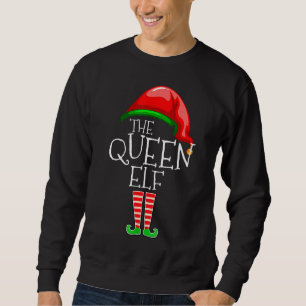 De koningin Elf Family Matching Group Kerstmis Trui
