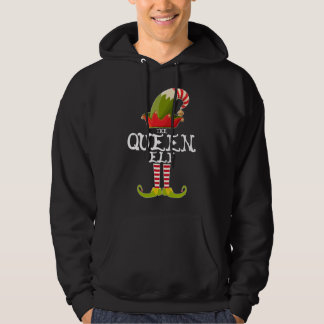 De koningin Elf Funny kerstcadeau komt overeen met Hoodie