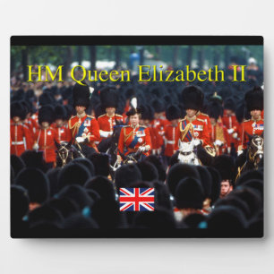 De koningin Elizabeth II - Pro Foto Fotoplaat
