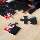 De koningin Elizabeth II - Pro Foto Legpuzzel (Zijkant)