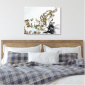 De koningin Elizabeth Islands 2 Canvas Afdruk (Insitu (Slaapkamer))