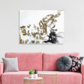 De koningin Elizabeth Islands 2 Canvas Afdruk (Insitu (Woonkamer))