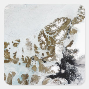 De koningin Elizabeth Islands 2 Vierkante Sticker