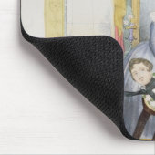 De koningin en prins Albert thuis Muismat (Hoek)