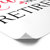 De koningin heeft met pensioen gekke vrouwen gepen poster (Hoek)