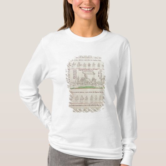 De koningin in in haar nest t-shirt (Voorkant)