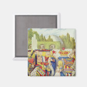 De koningin is gekomen. En is ze niet boos." Magneet (Voorkant / Achterkant)