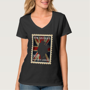 De koningin is Platinum Jubilee 2022 1952 Verenigd T-shirt