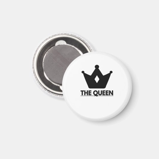 De koningin magneet (Voorkant / Achterkant)