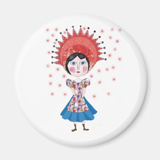 De koningin magneet (Voorkant)