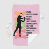 De Koningin Mam Golf Handdoek (Insitu)