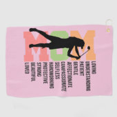 De Koningin Mam Golf Handdoek (Horizontaal)